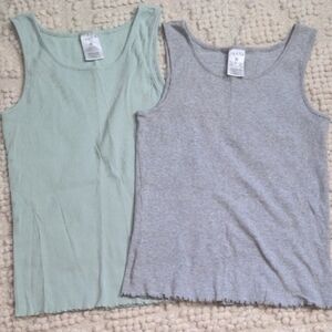 Serra Ribbed Tank Tops Size L